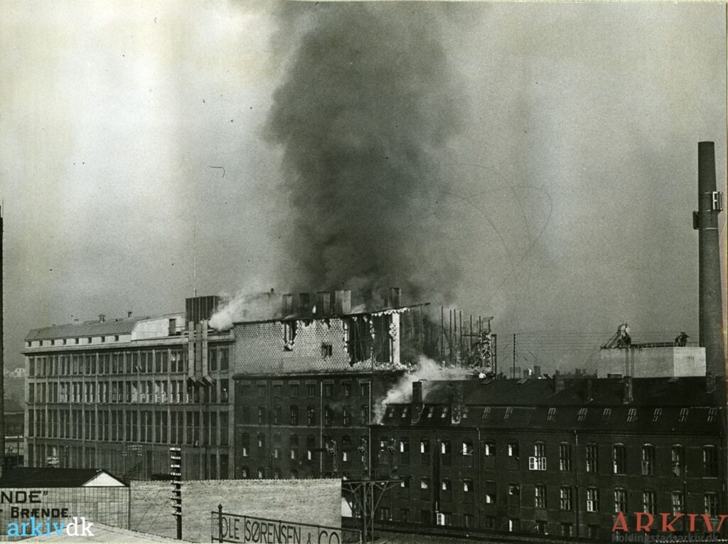 Brand i Kolding, 19. april 1944, kaffe